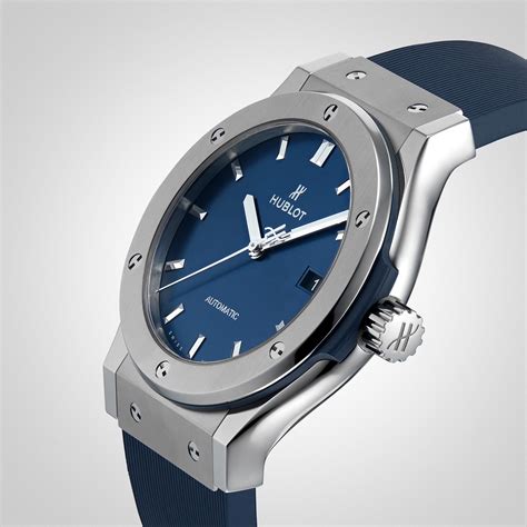 hublot classic fusion titanium automatic watch|Hublot classic fusion automatic watch.